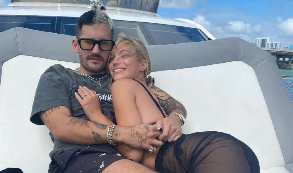 Stefi Roitman y Ricky Montaner