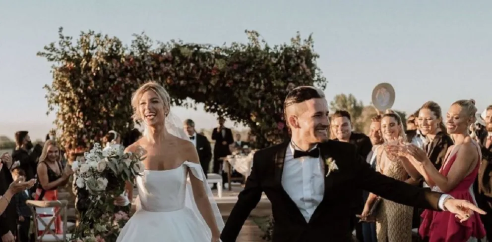 Ricky Montaner y Stefi Roitman ya son marido y mujer: las primeras fotos de la gran boda