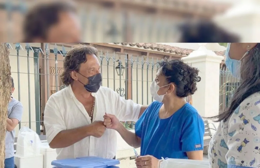 Gustavo Sáenz: “Agradezco profundamente al personal de salud por el enorme trabajo que están realizando"