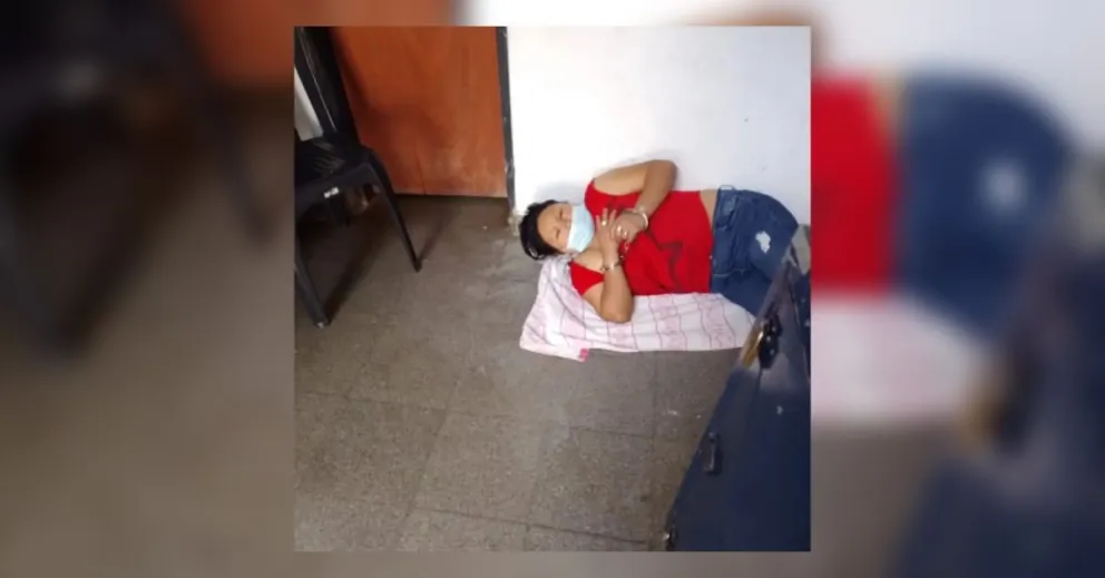 Le revocaron la domiciliaria a una salteña y ahora duerme con coronavirus en el piso de una comisaría