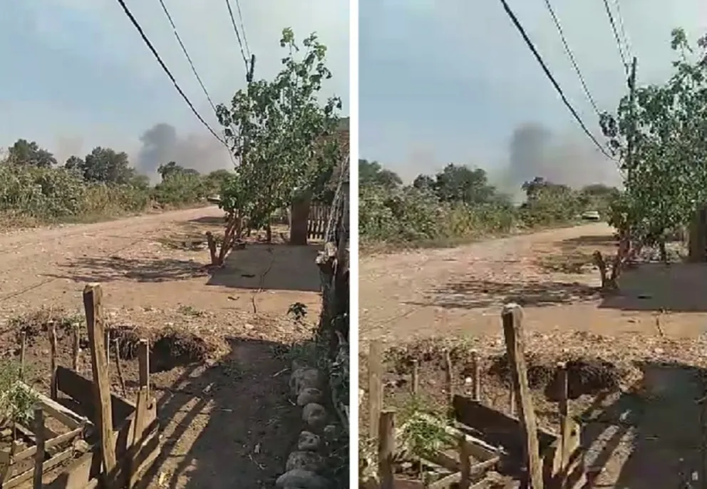 Alarma en una comunidad originaria: se desató un incendio