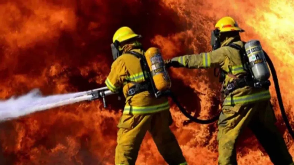 Foto: Bomberos. Fuente: Twitter