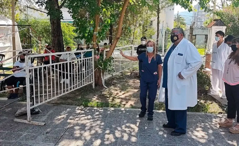 El Ministro de Salud destacó la nueva logística implementada para la obtención de turnos para hisopados
