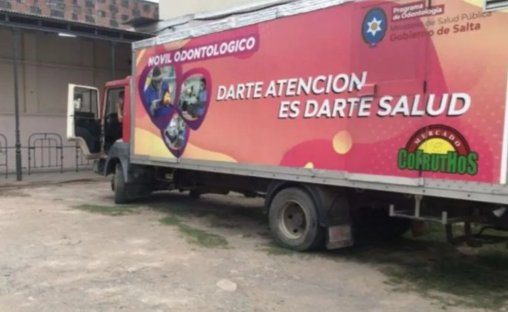 Móviles odontológicos estarán atendiendo al público en dos barrios de Salta
