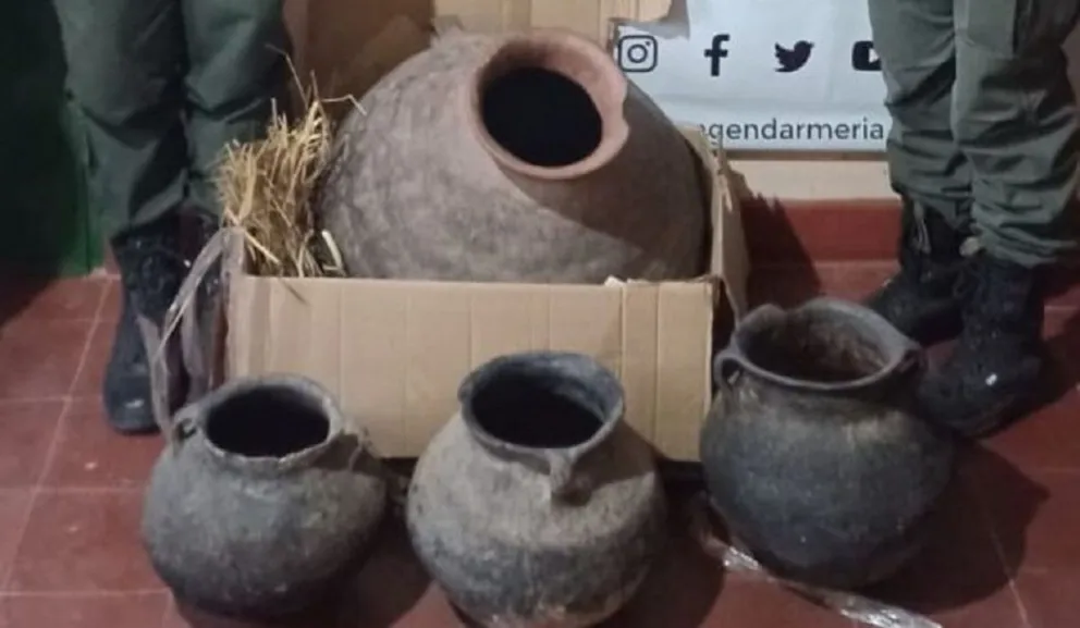 A través de un impactante despliegue lograron recuperar costosas piezas arqueológicas