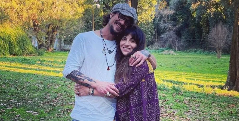 Giannina Maradona y Daniel Osvaldo