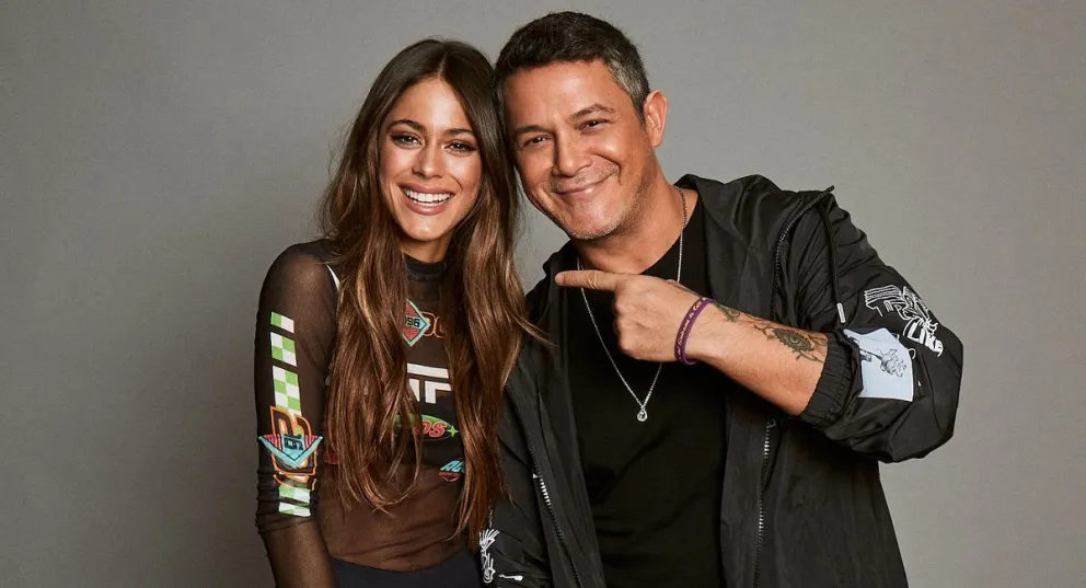 Tini Stoessel y Alejandro Sanz