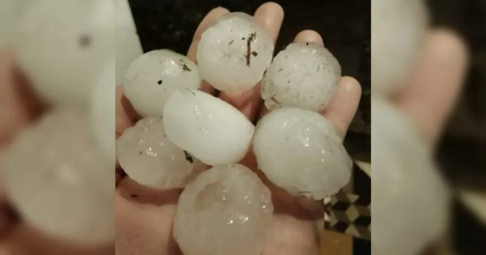 Temporal en Salta: tres departamentos en alerta amarrilla por granizo e intensas ráfagas
