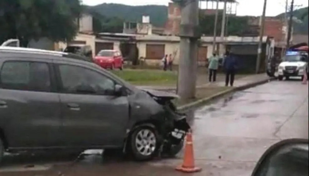 Fuerte choque en Barrio Autódromo: Un conductor se encontraba alcoholizado