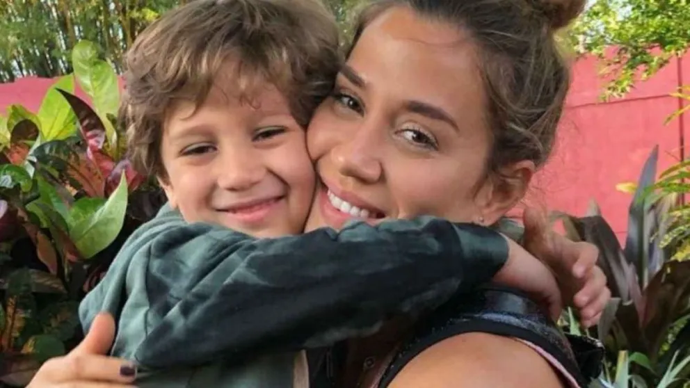 Jimena Barón mostró en sus redes el emotivo mensaje que envió su hijo Momo