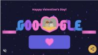 Día de San Valentín 2022: Google festeja el amor con un colorido doodle