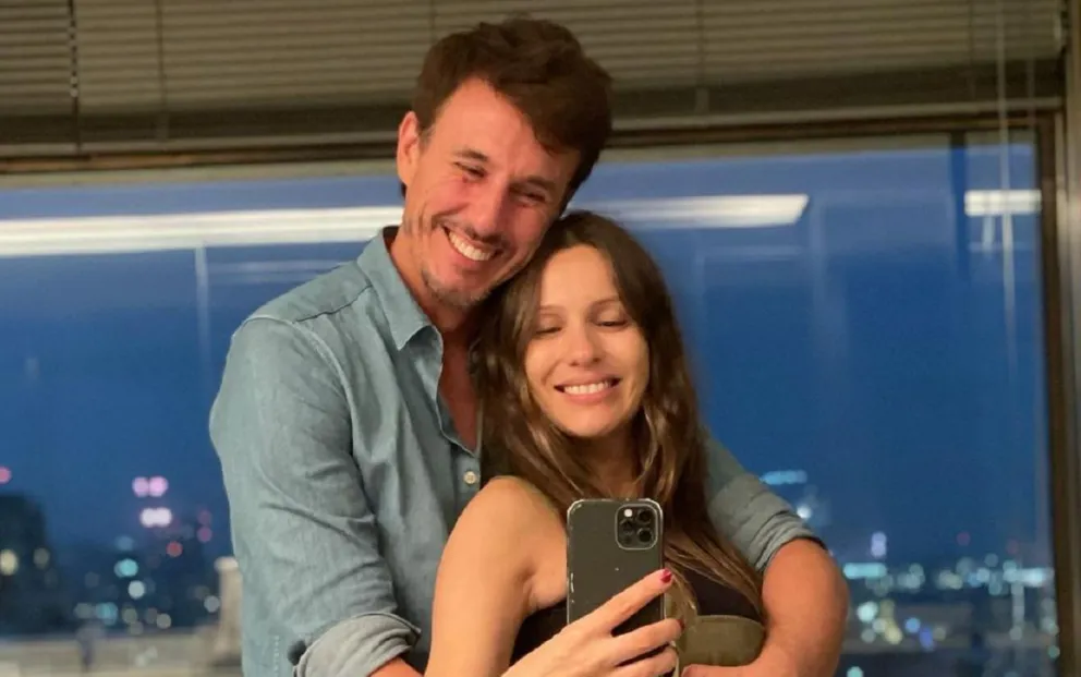 Pampita y Roberto García