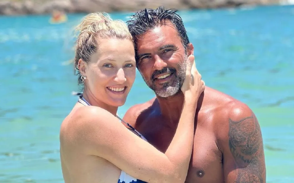 Mica Viciconte y Fabián Cubero