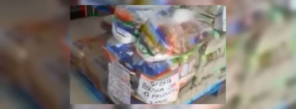 Vivos bárbaros: comercios salteños venderían bolsones con alimentos destinados a la ayuda social