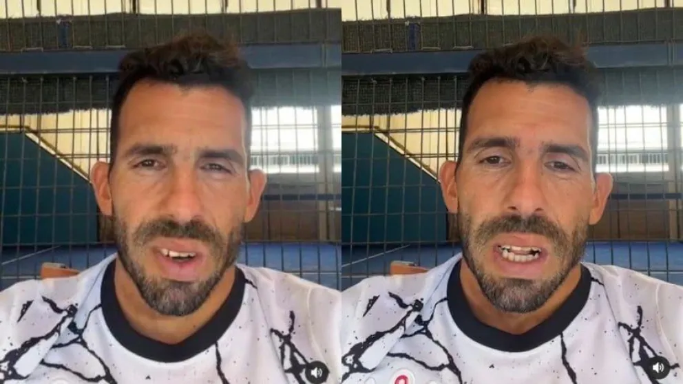“Son todas mentiras”: Carlos Tevez desmintió el supuesto intento de robo 