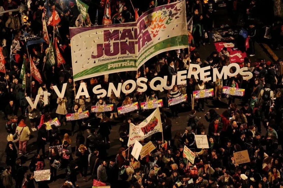Femicidios en 2021.