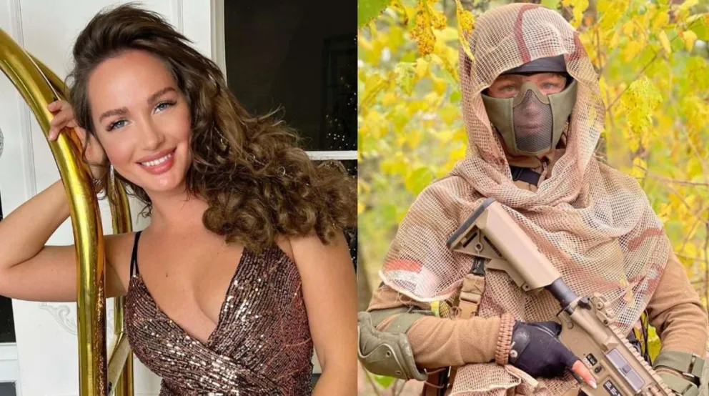 Miss Ucrania se enlista en el ejército para combatir a Rusia