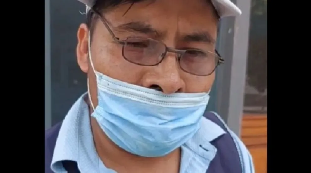 Atropello a vendedor ambulante.