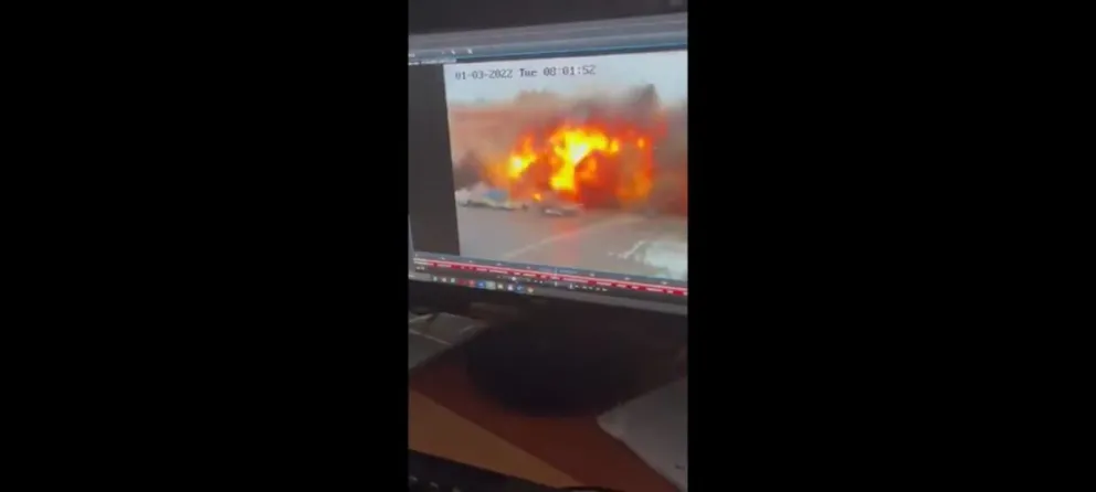 (VIDEO) "Crimen de guerra": el bombardeo ruso a una ciudad ucraniana