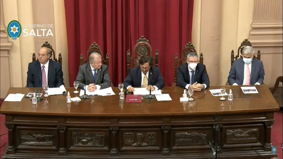 Gustavo Sáenz confirmó que durante su gestión los fondos para obras públicas crecieron un 600%