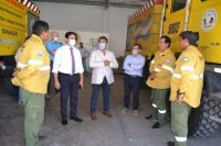 Miembros de la brigada Forestal de Salta fueron reconocidos por su gran trabajo en los incendios en Corrientes