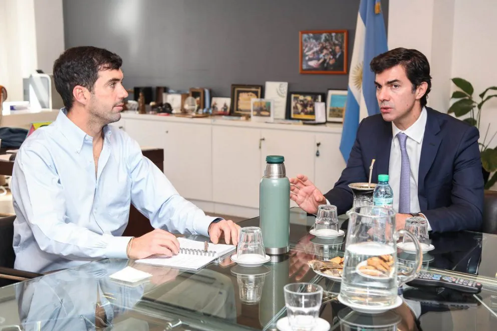 Urtubey y Basavilbaso reunidos para analizar la situación del sistema de seguridad social en Salta
