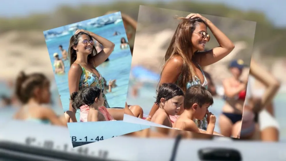 Corren como Messi: el divertido video de Thiago y Mateo en Ibiza