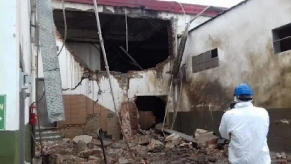 URGENTE: tres heridos al explotar una caldera en un frigorífico en Pichanal