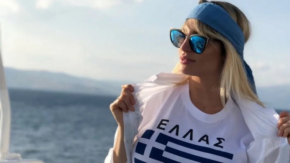 Vicky Xipolitakis: "Mi bebé tiene el tamaño de un tomate grande"