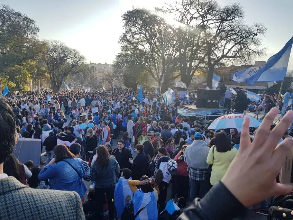Salta tuvo una multitudinaria marcha ProVida