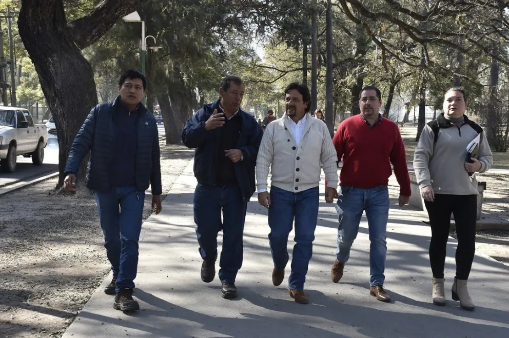 Sáenz planea colocar tecnología LED en el parque San Martín