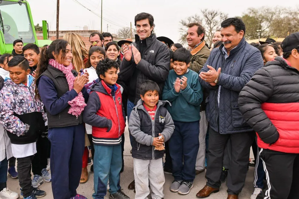 El Carril: casi 700 familias beneficiadas con obras urbanas. VIDEO