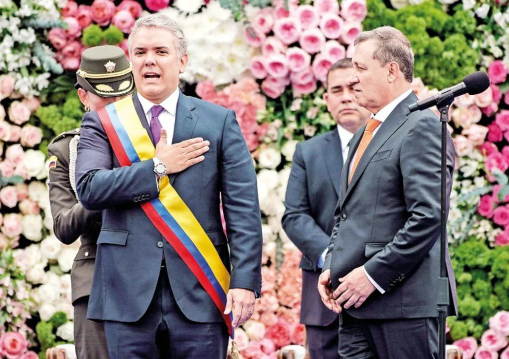 Iván Duque asumió como nuevo presidente de Colombia