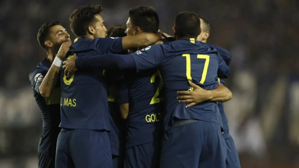 Copa Libertadores: Boca le gana 2-0 a Libertad al cabo del primer tiempo