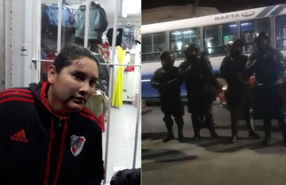 Manteros denunciaron violencia policial y cortaron calle San Martín