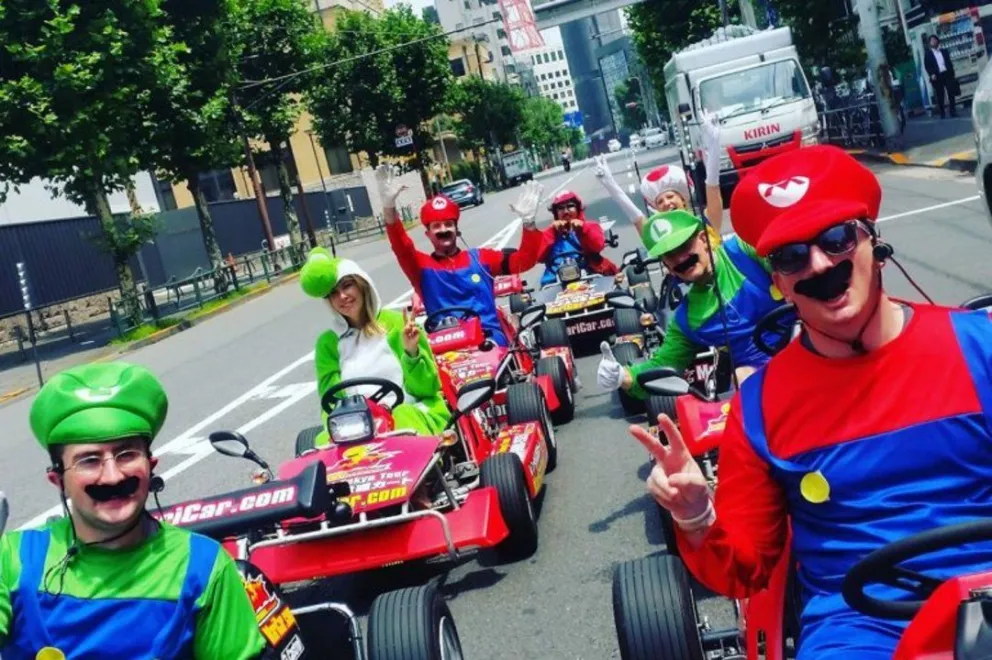 Sueño gamer, en Japón ya es posible jugar al Mario Kart