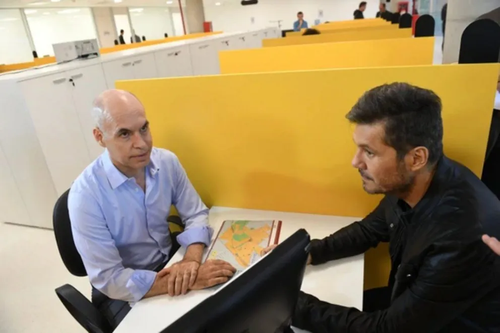 Tinelli, Vidal y Rodríguez Larreta almorzaron en la casa del conductor: ¿de qué hablaron?