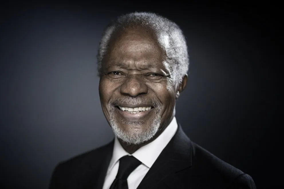 Falleció Kofi Annan, exsecretario general de la ONU y Premio Nobel de la Paz