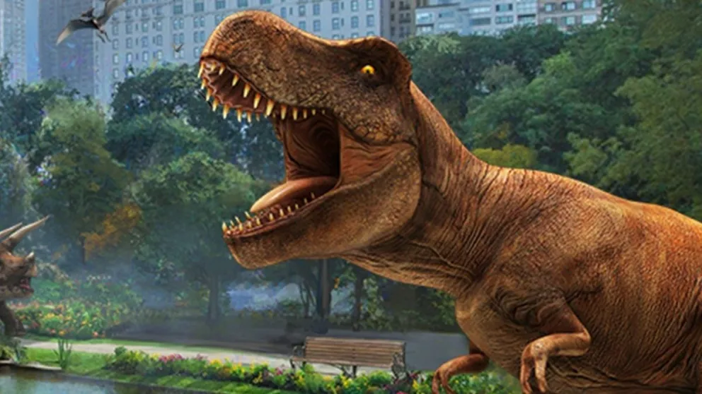 El Parque Bicentenario se transorma en Jurassic Park por el Día del Niño