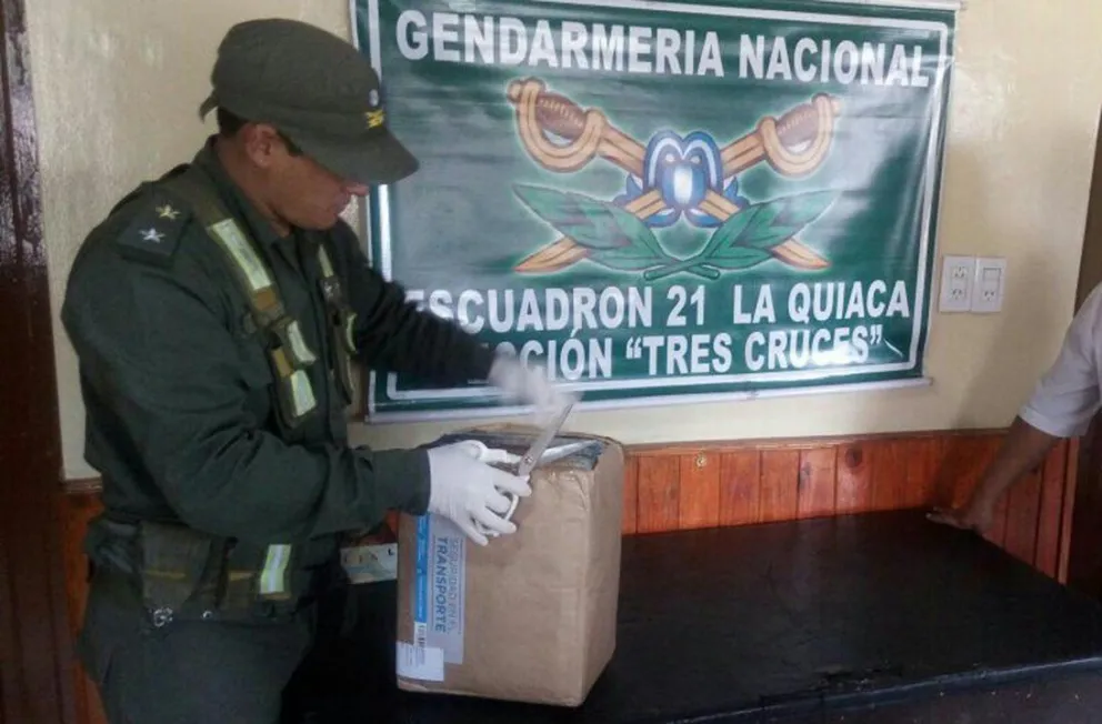 Incautaron más de 3 kilos de cocaína
