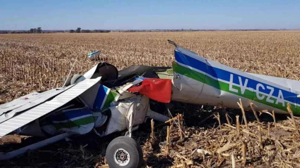 Se estrelló un avión en Córdoba y hay dos muertos