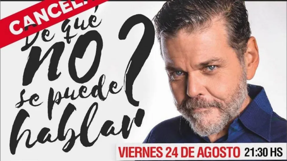 Cancelan el show de Alfredo Casero en Salta por sus declaraciones contra Abuelas de Plaza de Mayo