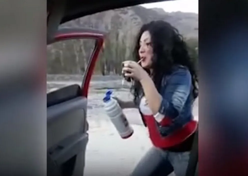 Insólito: concejales salteños se grabaron haciendo el desafío de bajarse del auto y bailar