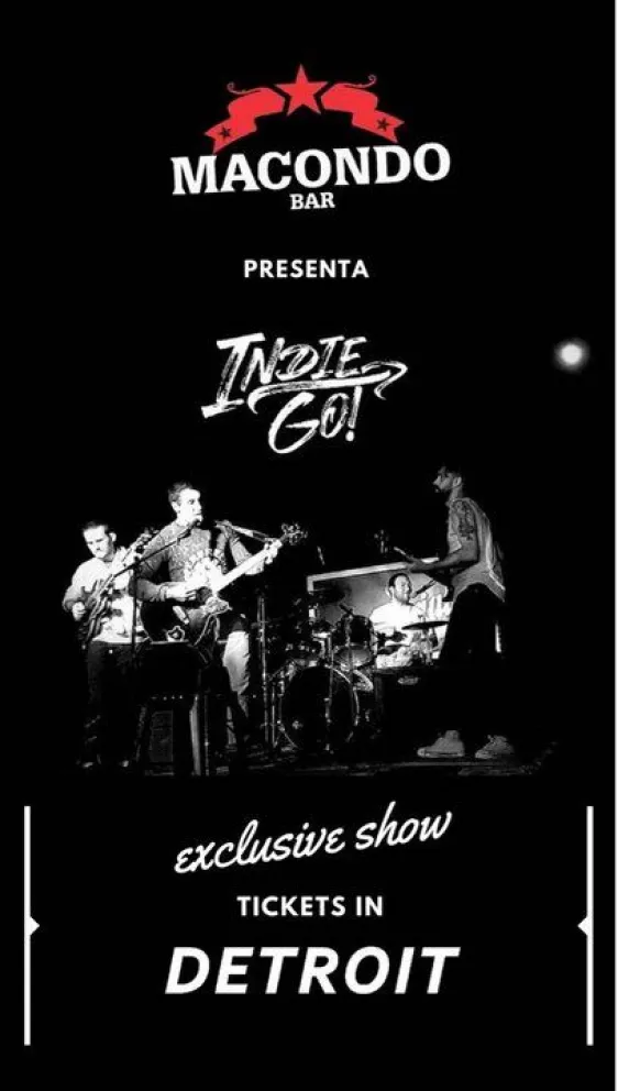 INDIE GO: Super show exlusivo de bandas en Macondo. ¡No te lo podés perder!