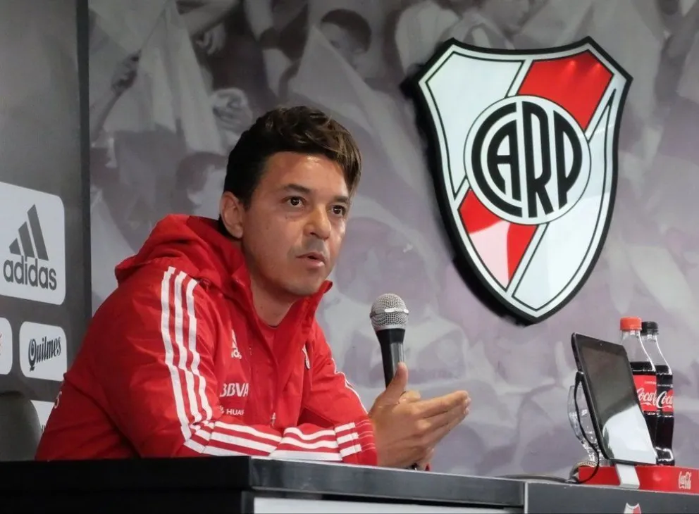 Marcelo Gallardo: "El sábado contra Argentinos no guardo nada"