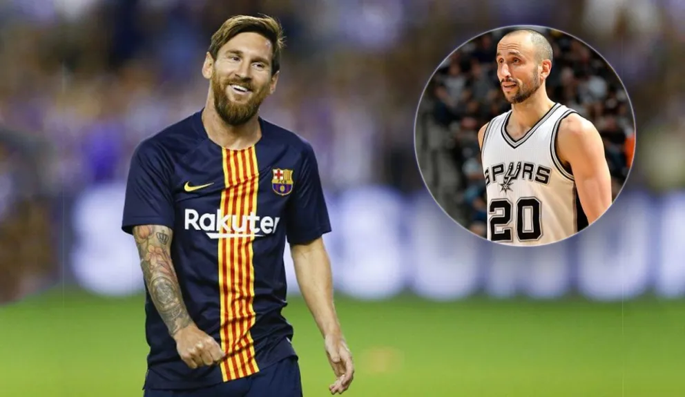 Lionel Messi le dedicó un emotivo mensaje a Manu Ginóbili tras su retiro