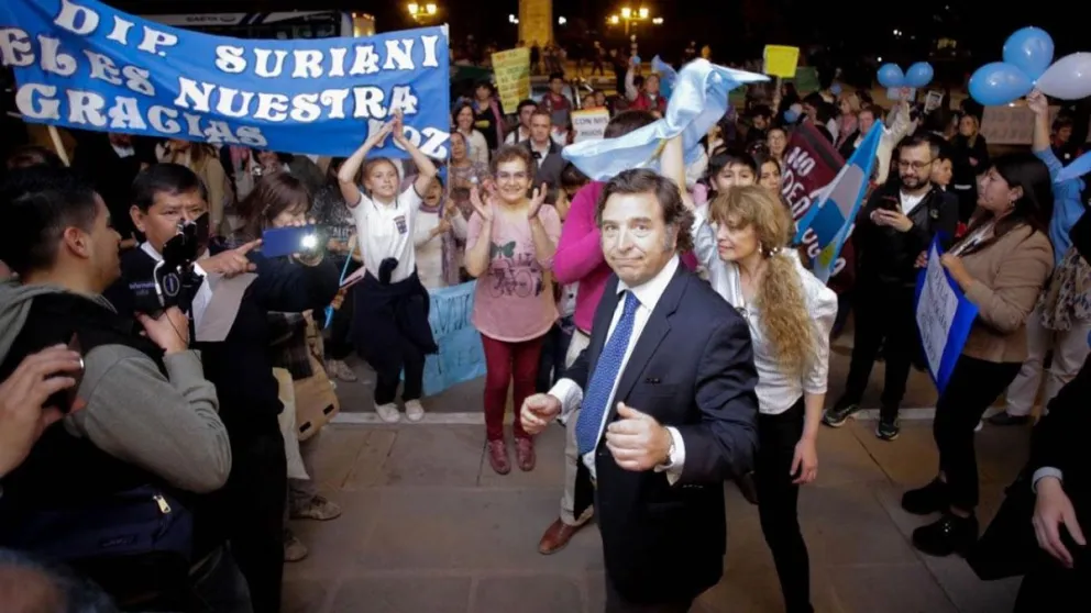 Andrés Suriani pidió disculpas y la Cámara de Diputados no lo sancionó
