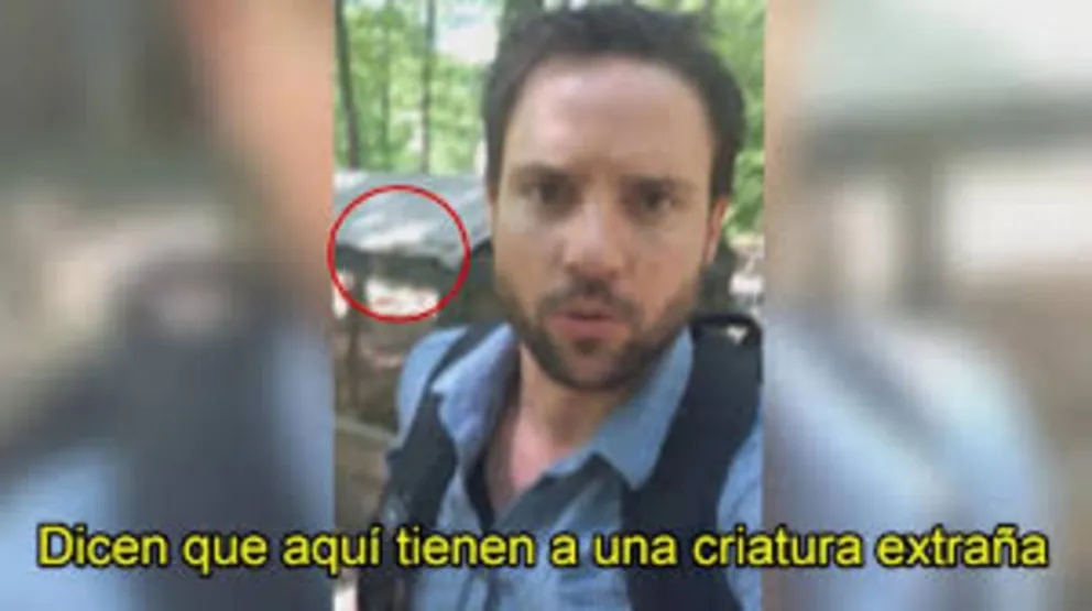 Espeluznante criatura captada en zoológico de Rumania