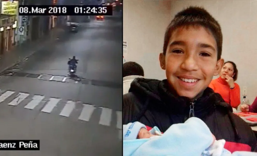 Difundieron un video del instante previo al crimen de Facundo Ferreira