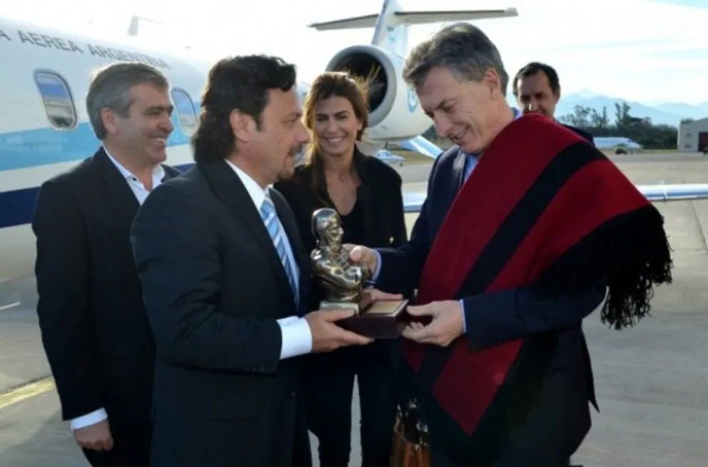 Con una frase de San Martín, Sáenz respaldó a Macri en redes sociales